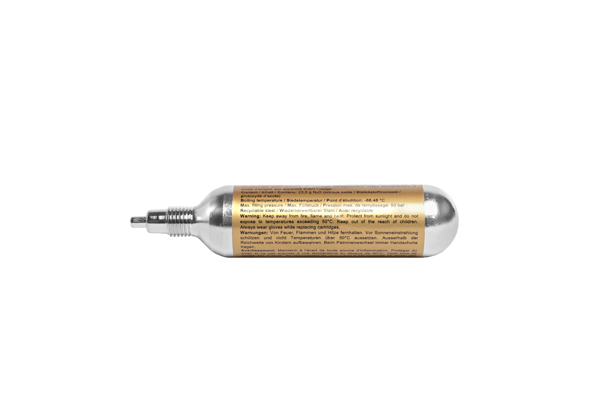 N₂O Cartridge — Single